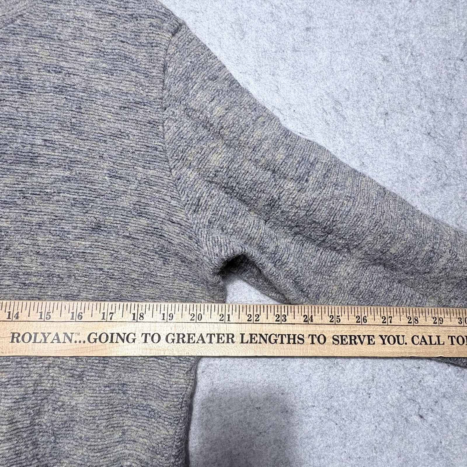 Appalachian Gear Co Alpaca Tencel Hoodie Women's L Gray Usa Lightweight — image 6 of 8